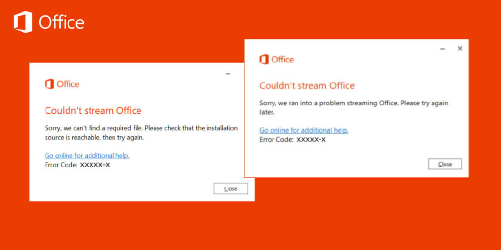 [Solved] Couldn't Stream Office during installation or uninstallation |  FixitKB